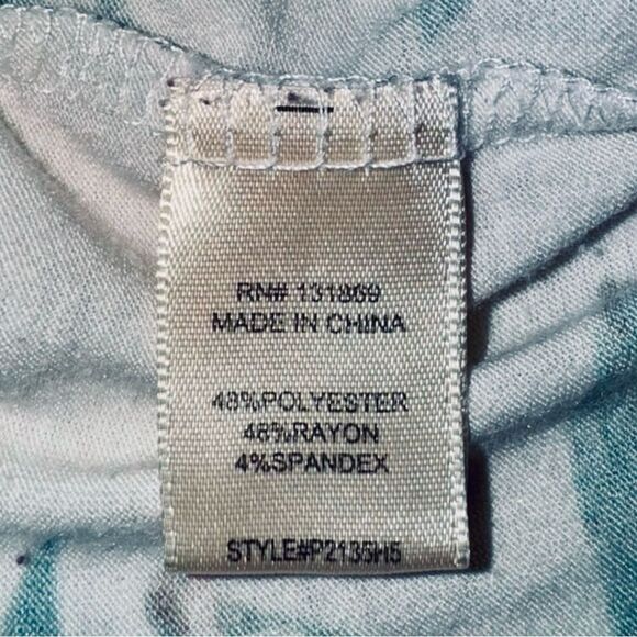 🍭 Inspired Hearts Pajama Pants Soft Lightweight Floral Print Size Large - Picture 7 of 16